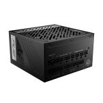 image produit MSI MPG A850G PCIE5 Alimentation, Prise EU - 850W, certifiée 80 Plus Gold, ATX 3.0, 100% modulaire, Support GPU PCIe 5.0, condensateurs Japonais 105°C, Mode 0% RPM, câbles Plats - Garantie 10 Ans