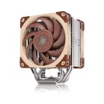 image produit Noctua NH-U12A, Ventirad CPU Premium avec Ventilateurs NF-A12x25 PWM Ultra Performants (120 mm, Marron)