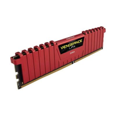 image Corsair Vengeance LPX 8Go (1x8Go) DDR4 2666MHz C16 XMP 2.0 Kit de Mémoire Haute Performance - Rouge