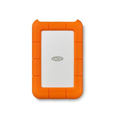 LaCie Rugged Mini 1To, Portable 2.5", Disque Dur Externe pour PC Mac iPad & iPhone, Data Rescue Service (LAC301558)