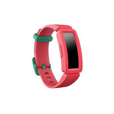 image Fitbit Ace 2 Trackers d'Activité Jeunesse Unisexe, Watermelon + Teal, Taille Unique