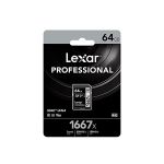 Lexar LESDMI64GB-1000 MicroSDXC Classe 10 UHS-II U3 MicroSDXC