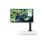 image produit LG Ergo Ultragear 27GN88A-B Ecran PC Gaming 27" - Dalle Nano IPS résolution QHD (2560x1440), 1ms GtG 144Hz, HDR 10, DCI-P3 98%, AMD FreeSync, Compatible NVIDIA G-Sync, Pied Ergonomique réglable