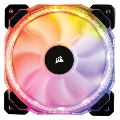 image Corsair HD120 RGB LED 120mm PWM Ventilateur de Boitier (Single Pack)