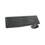 image produit Logitech MK235 Combo Clavier et Souris Sans Fil pour Windows, Clavier Portuguais QWERTY - Gris - livrable en France