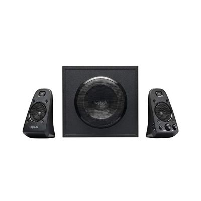 image Logitech Z623 Système de Haut-Parleurs 2.1, Certifié THX, Dolby & DTS, 400 Watts en Puissance, Multi-Dispositifs, Entrées Audio 3,5 mm et RCA, Commandes Intégrées, Prise UK, PC/PS4/Xbox/TV/Smartphone