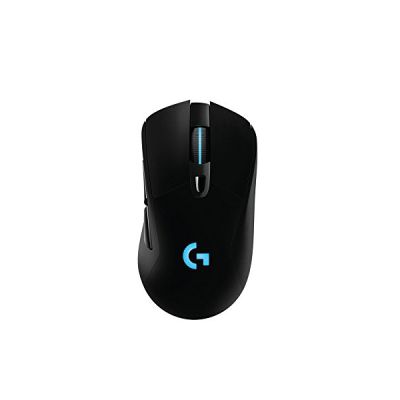 image Logitech G703, Droitier, RF Sans fil + USB, 12000 DPI, 107 g, Noir