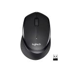 image produit Logitech B330 Silent Plus Souris Sans Fil, Récepteur Nano USB 2,4GHz, Résolution Capteur Optique 1000 ppp, Pile Durée 2 ans, Compatible PC, Mac, Ordinateur Portable, Chromebook - Noir - livrable en France