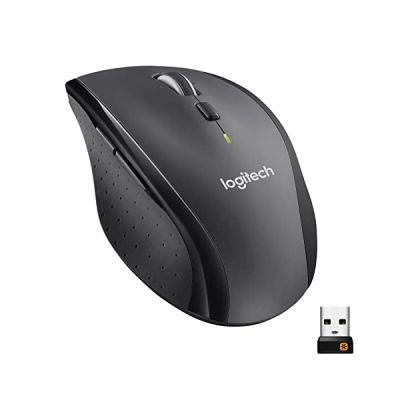 Logitech M705 Marathon Sans Fil Souris, Récepteur USB Unifying 2,4 GHz, 1000 PPP, 5 Boutons Programmables, Pile Durée 3 ans, Compatible PC, Mac, Ordinateur Portable, Chromebook - Noir image Logitech M705 Marathon Sans Fil Souris, Récepteur USB Unifying 2,4 GHz, 1000 PPP, 5 Boutons Programmables, Pile Durée 3 ans, Compatible PC, Mac, Ordinateur Portable, Chromebook - Noir