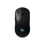 image produit Logitech G PRO Radio-fréquence Souris Gamer sans Fil, Capteur Gaming HERO 25K, 25 600 PPP, RVB, Ultra-Léger, 4 à 8 Boutons Programmables, Batterie Longue Durée, POWERPLAY-compatible, PC - Noire - livrable en France