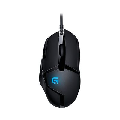 Logitech G G402 Souris USB 4000 DPI Droitier - Souris (Droitier, USB, 4000 DPI, Noir)