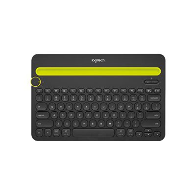 image Logitech K480 Clavier Sans Fil Multidispositif pour Windows, Clavier US International QWERTY - Noir