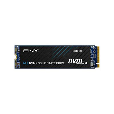image PNY CS1030 250GB M.2 NVMe PCIe Gen3 x4, 2500MB/s Vitesse de Lecture, 1100MB/s Vitesse d'écriture Internal Solid State Drive (SSD) Noir