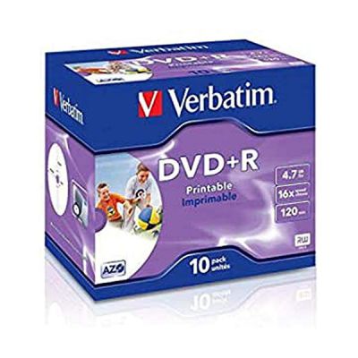 image Verbatim 10 DVD + R 4,7 Go 16x boitier