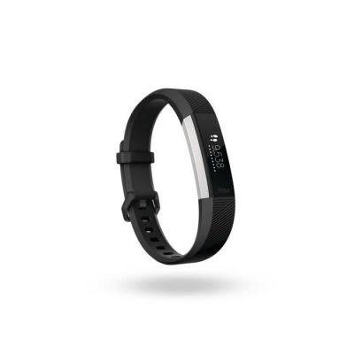 image Fitbit - Alta HR - Bracelet d’activité forme au quotidien : jusqu’à 7 jours d’autonomie - Noir - Taille: L
