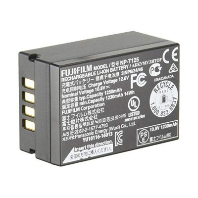 image Fujifilm 16536702 Batterie Rechargeable pour Appareil GFX 50s Noir