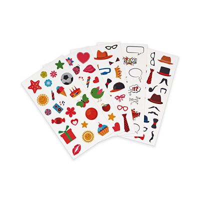 image Fujifilm 70100127818 Lot de 110 autocollants décoratifs, multicolore