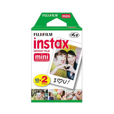Fujifilm instax - Twin Films pour Mini - 86 x 54 mm - 20 Count (Pack of 1)