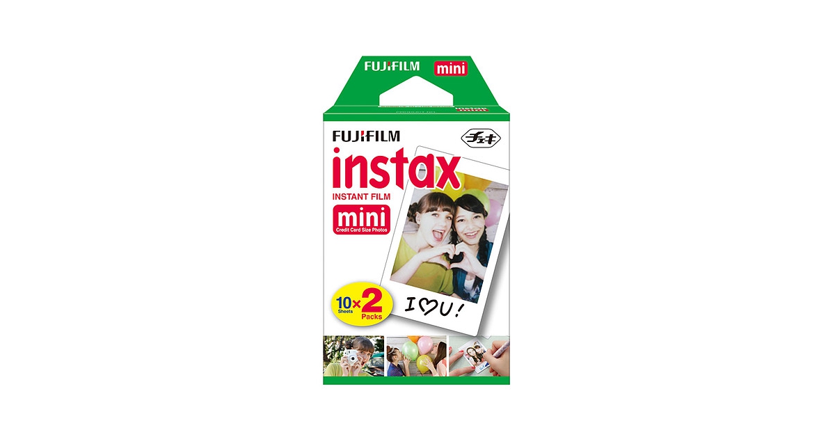 Fujifil instax ini Brillo - Pack de 40 Películas Fotográficas