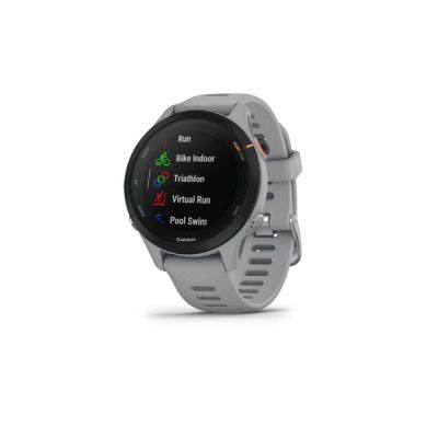 image Garmin - fenix 7S - Montres GPS multisports connectée haute performance - Silver avec bracelet gris - Boitier 42 mm