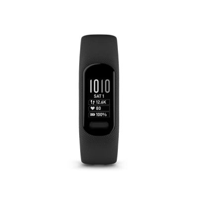 Garmin Vívosmart 5, Noir - Bracelet d'activité connecté - Taille Large