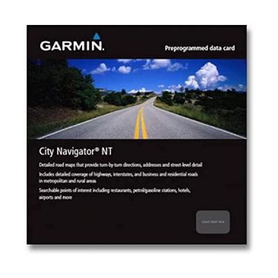 image Garmin City Navigator NT Carte Micro SD/SD Australie/Nouvelle Zélande pour Edge 810/1000/Touring/Etrex 20/30/Dakota 20