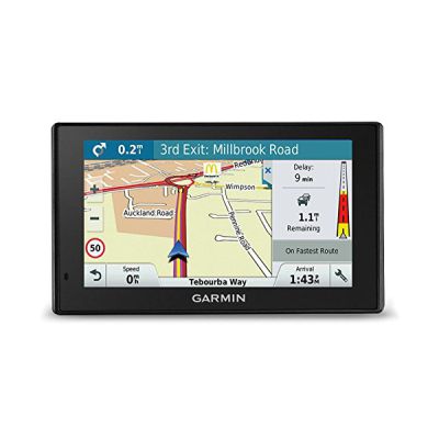image Garmin DriveSmart GPS avec mises à Jour des Cartes à Vie pour Royaume-Uni, Irlande - Trafic en Direct et Wi-FI intégré
