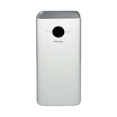 image Hisense AP580H Purificateur d'air UV-C pour élimination des virus, poussières, pollens et poils animaux, Classe A, Niveau sonore <65dB(A), Ioniseur, Hepa Filter (H13)+ filtre à charbon actif