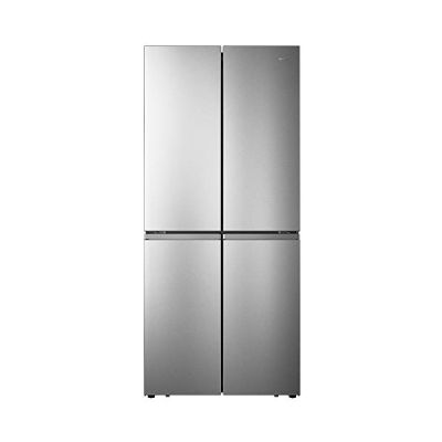 image Réfrigérateur combiné HISENSE - RQ563N4AI1 - multiportes - 454 L - l70 X L79 X H181cm - Métal Brillant