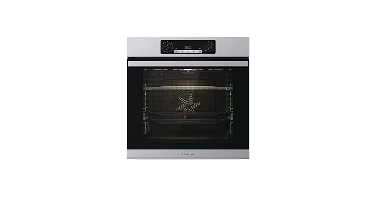 Hisense, BSA66334AX, Four électrique encastré, multifonction thermoventilé vapeur, capacité XXL Hisense, BSA66334AX, Four électrique encastré, multifonction thermoventilé vapeur, capacité XXL