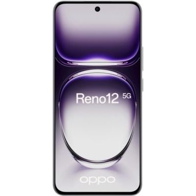 image Smartphone OPPO Reno 12 Argent 256Go