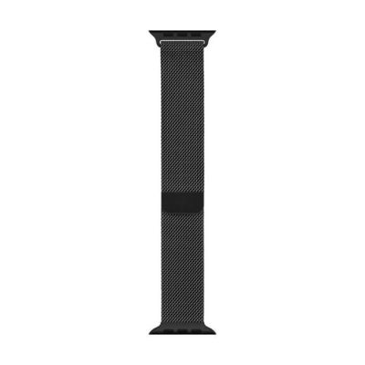 image Apple Watch Bracelet Milanais Noir Sidéral (44 mm)