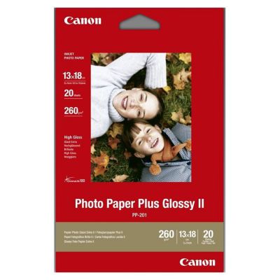 image Canon PP-201 Papier Photo Brillant Format 13x18cm (20 feuilles)