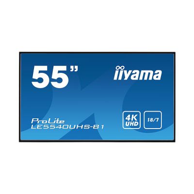 image Iiyama ProLite LE5540UHS-B1 Classe 55" (54.6" visualisable) écran DEL signalisation numérique Android 4K UHD (2160p) 3840 x 2160…
