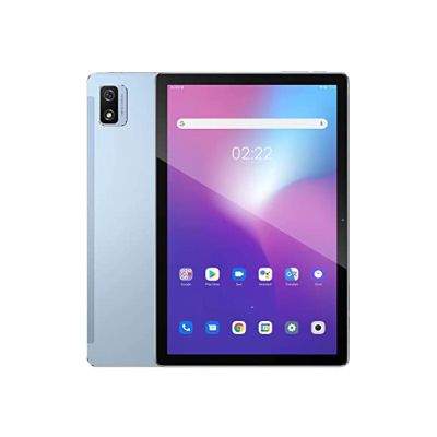 image Blackview Tab 12 - Tablette Tactile Dual Sim 4G - Écran FHD de 10.1" - Mémoire Interne 64 Go Extensible à 1 to - Caméra Arrière 13MP, Frontale 8MP - WiFi, Bluetooth - Batterie 6580mAh - Bleu