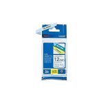 image produit Brother TZe-MQ531 | Ruban original Laminé Pastel | 12 mm | Noir sur Bleu | 4M