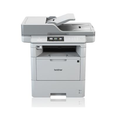 image BROTHER Imprimante multifonctions DCP-L6600DW - Laser - Noir et blanc  - USB 2.0, Gigabit LAN, Wi-Fi(n), hôte USB, NFC - A4