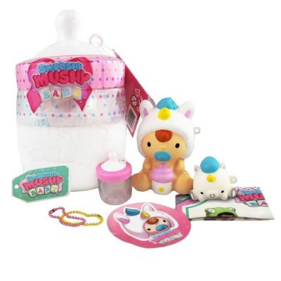 SMOOSHY MUSHY Baby Playset - Mini Figurine à Collectionner