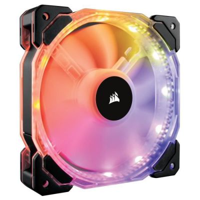 image Corsair HD140 RGB LED 140mm PWM Ventilateur de Boitier (Single Pack)