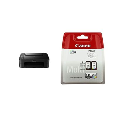 image Canon PIXMA TS3150 Imprimante multifonctions couleur jet d'encre 216 x 297 mm (original) A4-Legal (support) jusqu'à 7.7 ppm…