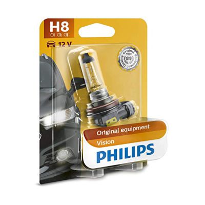 image Philips Vision H8 Ampoule De Phare Avant, Blister De 1