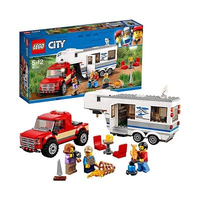 Lego - Le Pick Up Et Sa Caravane, 60182