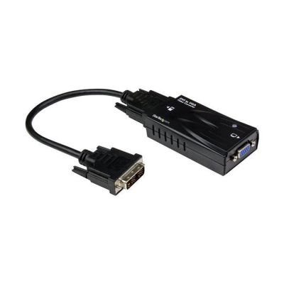 image STARTECH Convertisseur vidéo haute résolution DVI vers VGA - Première extrémité : 1 x DVI-D Mâle Vidéo numérique