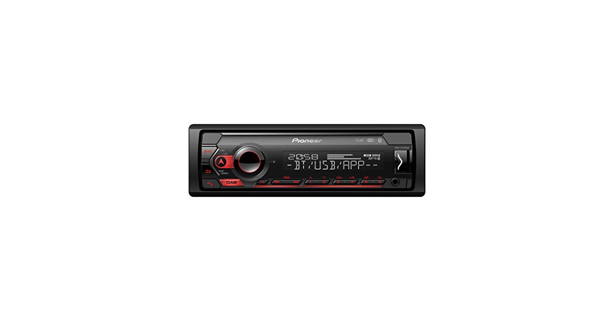 Pioneer MVH-S420DAB Bluetooth DAB Autoradio Einbauset für Mercedes