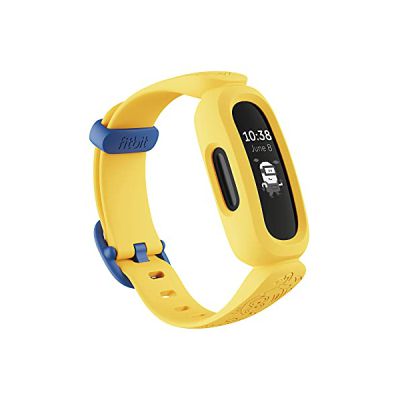 image Fitbit Ace 3 Special Edition Minions Activity Tracker for Kids with Animated Clock Faces, Up to 8 days battery life & water resistant up to 50m
