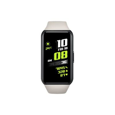 Honor Bracelet de Fitness Band 6 - Écran AMOLED de 1,47" - avec Moniteur de fréquence Cardiaque et de spO2 - Autonomie de la Batterie : 5 ATM, podomètre, Gris Sable