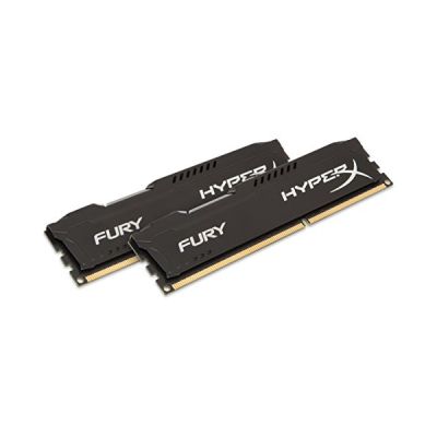 image HyperX FURY Black HX318C10FBK2/16, 1866 MHz DDR3 CL10 DIMM 16GB Kit*(2x8GB)