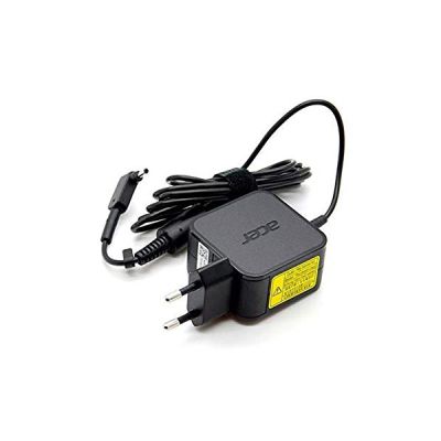 image Sparepart: AC Adapter (45W 19V) Black w/Acer Logo, KP.0450H.007 (Black w/Acer Logo Wall-Mounted)