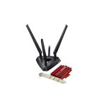 image produit ASUS PCE-AC68 - Carte Réseau Pci Express Wi-FI Gaming AC 1900 Mbps Double Bande Noir