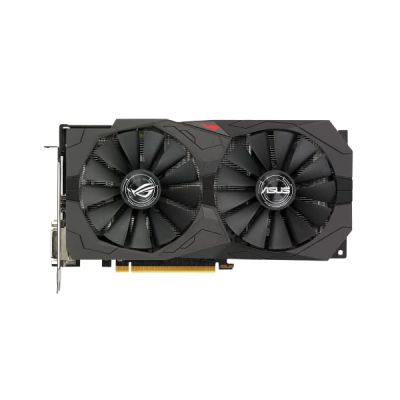 image ASUS TUF GAMING AMD Radeon RX 6500 XT OC Edition – Carte graphique (4GB GDDR6, RDNA 2, PCIe 4.0, HDMI 2.1, DisplayPort 1.4a, Ventilateurs à double roulement à billes, Protection en aluminum)
